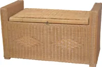 Rattansitztruhe mit Stauraum Cosy