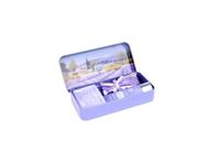 Esprit Provence Lavendel Marseille Seife 60g + Handcreme 30ml in einer Dose und einem Beutel mit Lavendel Haus