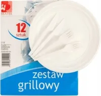 Bratek, Zestaw grillowy, 12 sztuk