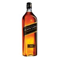 Johnnie Walker Black Label, Blended Whisky, 12 Jahre, Scotch, Alkohol, Alkoholgetränk, Flasche, 40%, 1 L, 736502