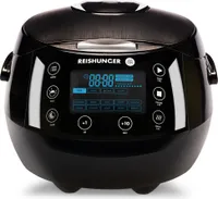 Reishunger Digitaler Reiskocher 538-DRK 1,5 Liter 860 Watt, schwarz