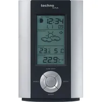Technoline WS 6710 strieborno-sivá Meteostanica Vonkajší senzor Budík