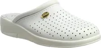Dek - Damen Clogs, Leder DF2518 (38 EU) (Weiß)