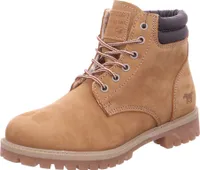 Mustang  Herrenschuhe Warmfutter Schnürstiefel Braun Freizeit, Schuhgröße:41 EU
