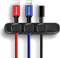 Organizér/držák kabelu telefonu s dvojitým lepicím proužkem , Baseus Peas Magnetic , u