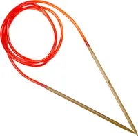 Rundstricknadel 120cm, Holzspitze, Stricknade