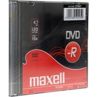 Maxell DVD-R 4.7GB 16x, Kunststoff-Slimcase