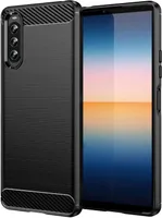 Hülle Carbon für Sony Xperia 10 IV Schutzhülle Handy Case TPU Cover Handyhülle