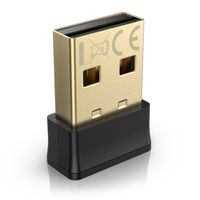 Aplic - WLAN USB Adapter – Wireless WiFi LAN Dual Band – vergoldete Kontakte - mit SoftAP Modus - Nano Größe - kompatibel mit Windows 7-11 - schwarz
