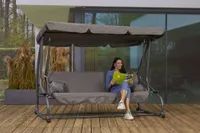 Premium Schutzhülle Hollywoodschaukel Gartenmöbel - 246 x 134 x 165 cm