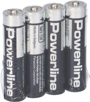 4x 1,5V Panasonic Alkali-Mangan LR03 AAA Micro Batterie 4er Folie
