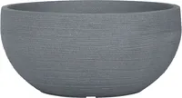 Pflanzschale geli Kunststoff Ø 60 x 60 x 28 cm grau