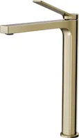 EMKE Wasserhahn Bad Champagner-Gold 335x233x46mm, Messing, Keramikkartusche, Badarmatur, Mischbatterie Waschbecken-Armatur, Waschtischarmatur