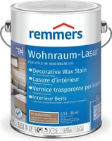Remmers Living Room Glaze Tuscan Grey, 2,5 litra, interiérová lazúra na drevo, vhodná na nábytok, podlahy, interiérové dvere a schody, s efektom perličiek