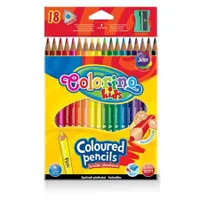 Colorino pastelky trojhranné 18 barev (1 fluo )