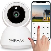OVERMAX Camspot 3.7 Full HD WiFi IP Kamera Wlan Überwachungskamera Baby Monitor Babyphone