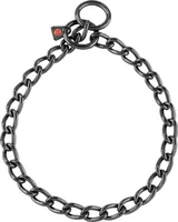 Sprenger Halskette, kurze Glieder - Edelstahl Rostfrei schwarz, 4,0 mm, 45 cm