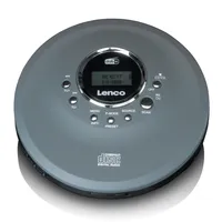 Lenco mit Tragbarer CD-Player CD-500BK -