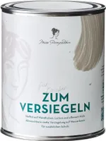 MissPompadour Klarlack matt 1L für Innen - Parkettlack, Holzlack farblos - Klarlack für Holz - Versiegelung für Kreidefarbe, Möbelfarbe - PolyurethanAcryllack transparent