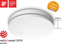 ELRO FS4610 Ultra Thin Rauchmelder mit 10 Jahren Batterie und Garantie - entspricht der Norm EN14604