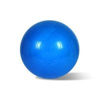 EmpireAthletics - Sitz- und Gymnastik-Ball mit Pumpe aus elastischem Gummi-Material mit 85 cm Ø - Sitzball Fitnessball in BLAU
