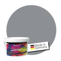 WALLCOVER Wandfarbe Grau Hochdeckend Klasse 1 Matt 2,5L für 20 m²