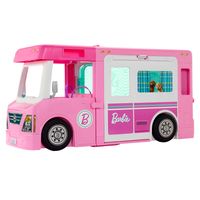 Barbie 3-in-1 Super Abenteuer-Camper, Barbie Auto, Barbie Wohnmobil, Barbie Wohnwagen