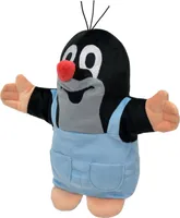Handpuppe Der kleine Maulwurf mit Hose 27 cm Blau Schwarz, 27910A