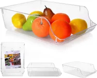Kühlschrankschublade Kühlschrank-Aufbewahrungsbehälter Kühlschrankorganizer 35x22,5x10 cm