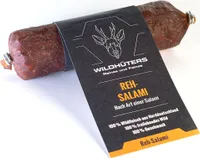 Wildhüters Reh-Salami, im Stück