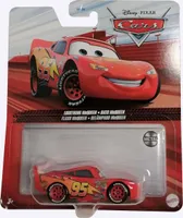 Mattel Disney Pixar Cars Diecast Blesk McQueen s pretekárskymi kolesami