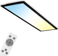 Di-Ka LED Deckenleuchte Piatto ultraflach CCT Panel mit Fernbedienung