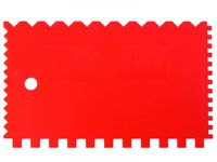 PP-Zahnspachteln 4-seitigSpachtel