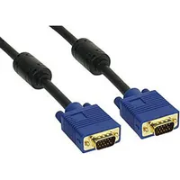 Kindermann VGA-Kabel HD15 Stecker/Stecker 5,0m