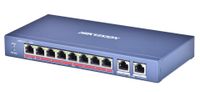Hikvision Digital Technology DS-3E0310HP-E Netzwerk-Switch Unmanaged Fast Ethernet (10/100) Power over Ethernet (PoE) Blau