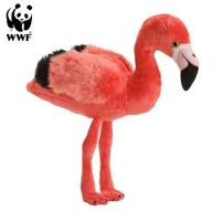 Plüschtier Flamingo (23cm) lebensecht Kuscheltier Stofftier Vogel pink rosa