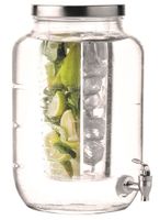 Leonardo LIMITED Getränkespender mit Einsatz und Zapfhahn Glasspender 5,4 l