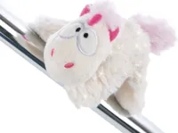 Magnes NICI Jednorożec Teodor w kombinezonie śnieżnym 12 cm, ZIELONY
