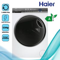 Haier HW110-B14979U1 Waschmaschine Frontlader 11 kg 14 Programme weiß EEK: A