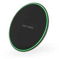 Induktionsladegerät,15W Fast Wireless Charger Induktions-Ladegerät , induktive Ladestation, Qi Wireless Charger，USB-C für iPhone