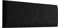 Polsterpaneel WANDPOLSTER Wandkissen Bettkopfteil Wandpaneel Magic Velvet Schwarz 2219 50 cm x 15 cm