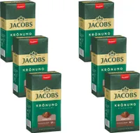 JACOBS Filterkaffee Krönung Kräftig Pulver-Kaffee Röstkaffee gemahlen 6 x 500 g