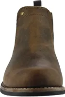 Woodland Pánske kožené topánky DF1105 (45 EU) (Brown)