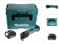 Makita DTM 51 G1J Akku Oszillierer 18 V + 1x Akku 6,0 Ah + Makpac - ohne Ladegerät