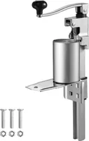 VEVOR Manueller Dosenöffner aus Stahl, Dosenöffnermaschine Gastronomie, Handelsüblicher Dosenöffner mit Sockel, Höhenverstellbarer Tischdosenöffner für Dosen bis zu 30 cm Höhe, für Restaurant usw.