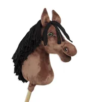 Kôň na palici Super Hobby Horse Premium - hákový kôň veľký A3