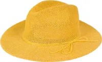 styleBREAKER Damen Panama Sonnenhut mit dünnem Hutband, Strohhut, Schlapphut, Sommerhut, Fedora Hut 04025040