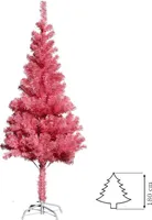 Künstlicher Weihnachtsbaum pink inkl. Ständer Tannenbaum Christbaum 180cm