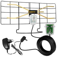 Vayox Antena Pokojowa DVB-T/T2 | UHF, VHF | Czarna