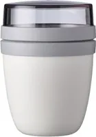 Lunchpot Ellipse mini - weiß